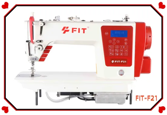 Fit-F21 New Type Double Stepping Motor Lockstitch Sewing Machine
