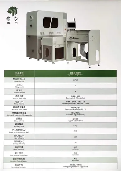 Automatic Intelligent High Precision Weighing Down Filling Machine
