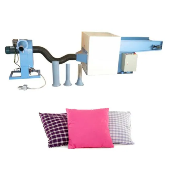 China Machine for Stuffing Pillows Full Line Cotton Fiber Opening Pillow Stuffing Filling Machine