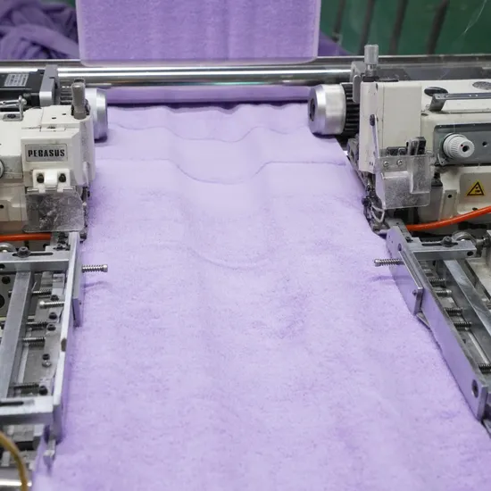 Automatic Towel Longitudinal Hemming Sewing Machine Supplier