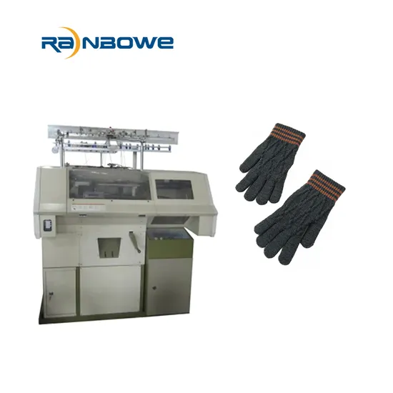 Jacquard Gloves Making Machine Even Support 5 Finger Socks