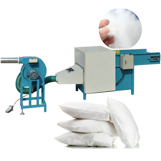 Factory Price Small Polyester Fiber Opening Carding and Pillow Filling Machine for Sale