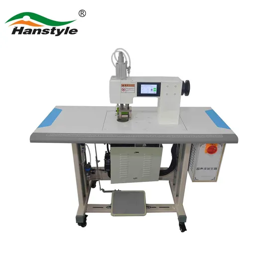 Manufacture Non-Woven Bags High Speed Ultrasonic Sewing Machine Support Different Flower Wheels