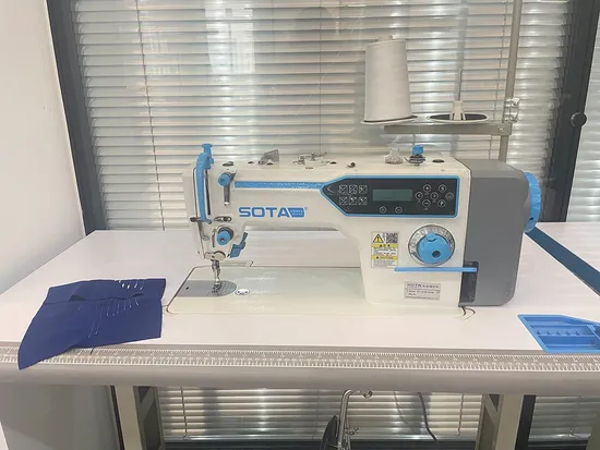 Computerized Lockstitch Industrial Sewing Machine with Direct Drive Technology Textile Machine