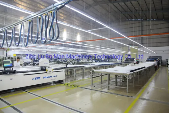 High Quality Moving Fabric Garment Cutting Table for Spreading Machine
