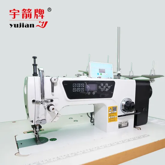 Yujian Flat Sewing Machine with 550W Servo Motor and Lockstitch Technology