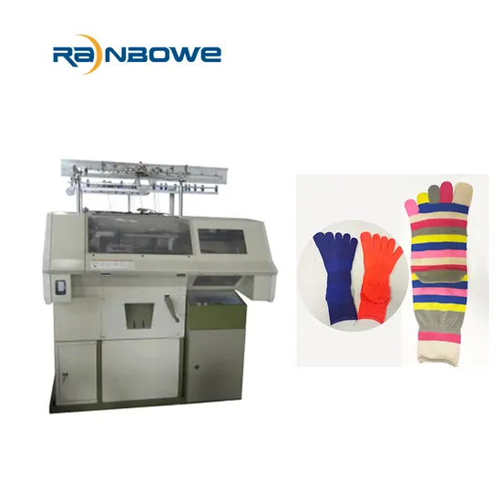 Jacquard Gloves Making Machine with Electronic Needle Selection