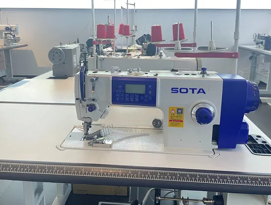 Computer Step on Differential Flat Sewing Machine