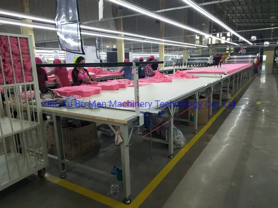 Garment Industrial Fabric Custom-Made Conveyor-Belt Automatic Spreading Table