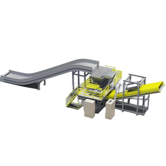 Waste Tires Shredder Truck Tyre Car Tire Shred Rubber Powder Machine Recycling Production