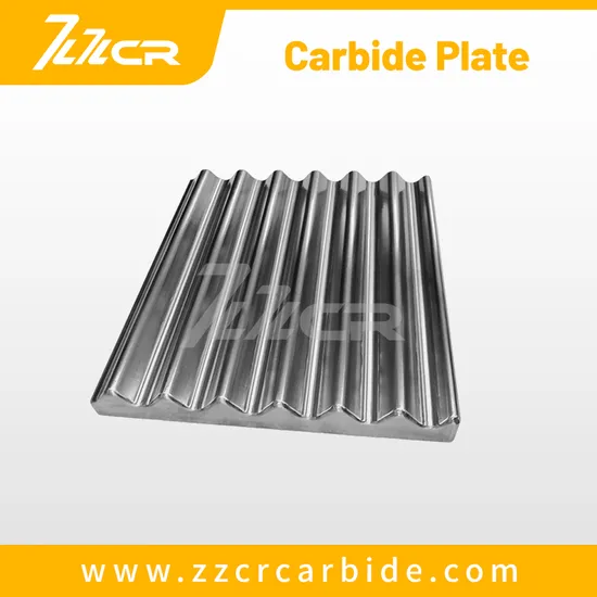 Zzcr OEM Tungsten Cemented Carbide Hard Alloy Jaw Plates Jaw Crusher Toggle Plate