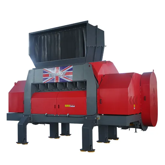 High Efficiency Polyethylene Lumps Single Shaft Shredder with Competitive Price