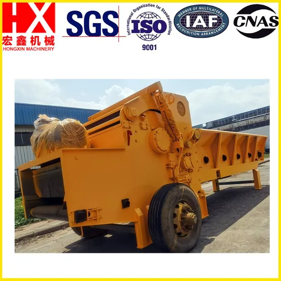 Wooden Pallet Crusher Machine / Nail Wood Pallet Crusher Pallet Grinder for Sale