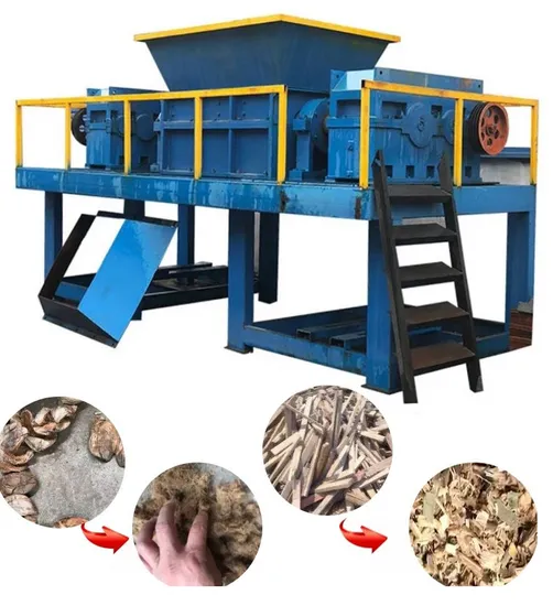 Single Shaft Shredder Machine Plastic Waste Recycled Single Shaft Shredder Machine