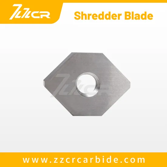 Zzcr Tungsten Carbide Crusher Blade for plastic Spindle Shredder
