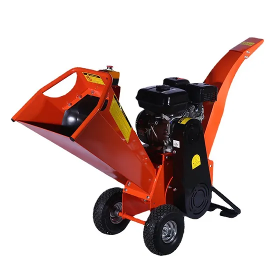 Hand Pushed Horizontal Branch Crusher Gasoline Knife Type Crusher Diesel Fruit Tree Branch Crusher