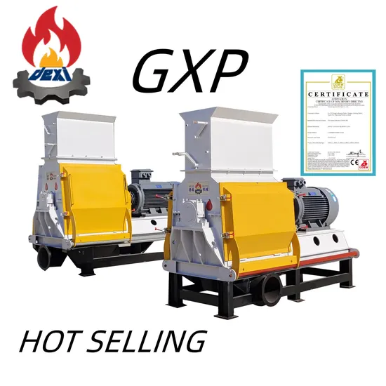 Big Capacity Wood Hammer Mill Waste Wood Crusher Machine Hammer Mill