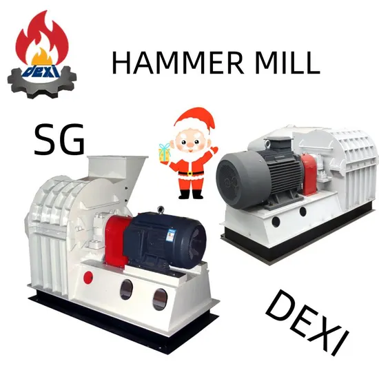 High Efficiency Sawdust and Wood Biomass Hammer Mill with CE Certification