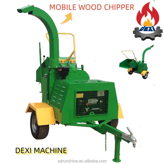 Automatic Forest Tree Log Industrial Drum Wood Chips Machine