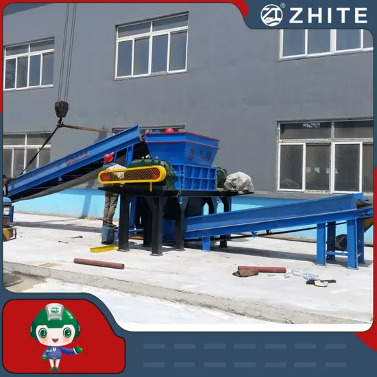 Pipe/Barrel/Bottle/Film/Disk/Plastic Shredder Recycling Crusher for Wood/Tyre/Scrap Metal
