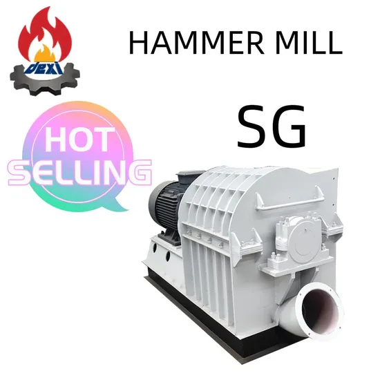 Corn Maize Grinder Large Capacity Powder Feed Processing Hammer Mill Grain Crusher