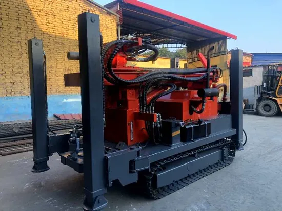 Water Well Drilling Rig Borehole Rigs Crawler Mounted Drill Rig