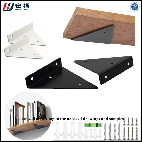 Customized Precision Irregular Stamping Part Aluminum Wall Bracket