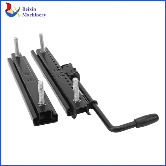 Customized Auto Accessories Car Seat Manual Adjust Sliding Slide Rails Car Seat Manumotive Slider Rails for Universal