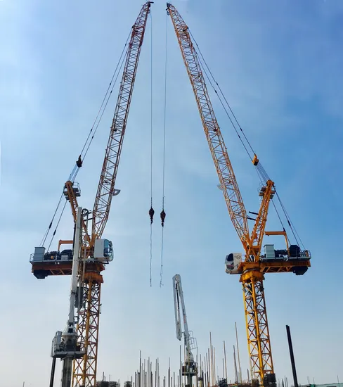 Direct Sales From High-Quality Manufacturers Construction Equipment Scm Luffing Tower Crane Load Capacity 18 T Ton Construction Machinery