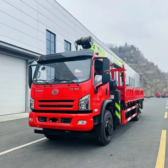 Tri-Ring Right-Hand-Side Drive Stq5189jsqn6 Truck Crane China Suppliers Knuckle Crane Truck
