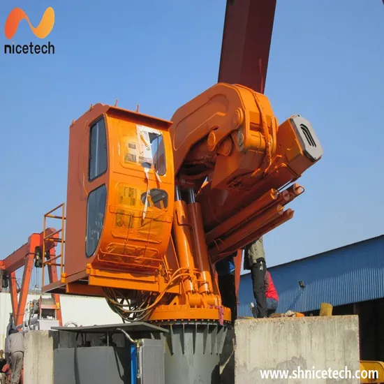 3.5t 22m Fixed Type Port Harbor Folding Telescopic Knuckle Marine Shipyard Crane