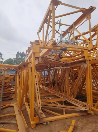 Max Load 16t Construction Tower Crane Zoomlion Wa7527-16t Used Crane for Sale