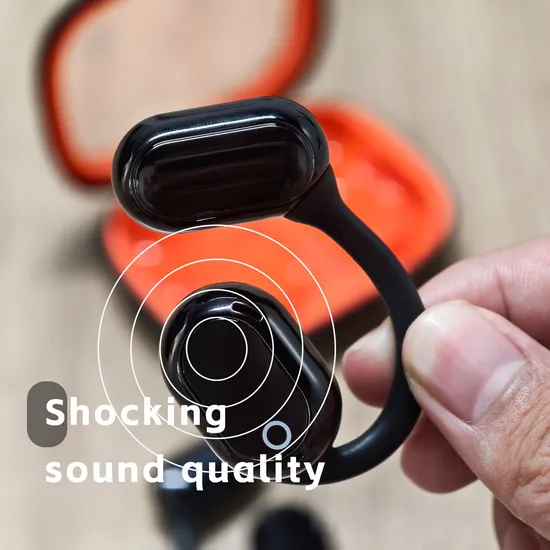 Fast Charging Gt-We-T255 Red Model Voice Assistant Water Proof Wireless Earbuds