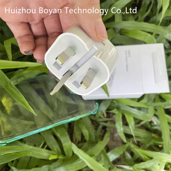 Factory Directly Supply Foldable 20W Type C Socket UK 3 Pin Plug