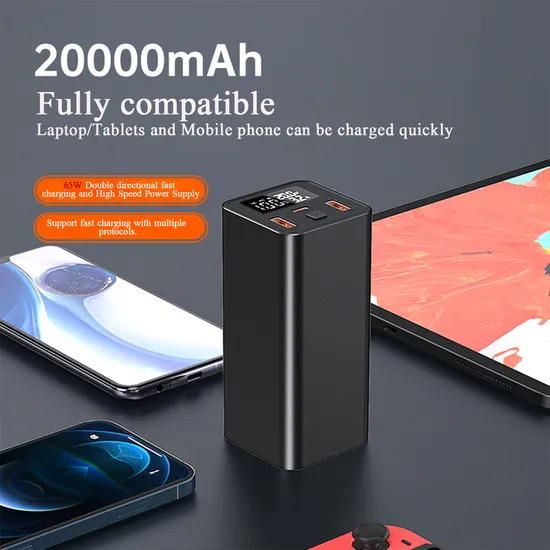 Mobile and Tablet Power Bank with Dual USB Quick Charge Feature