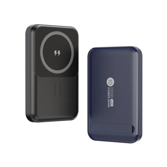 Pd22.5W Fast Charge Outdoor Mobile Power Supply 10000 mAh Magnetic Wireless Portable Charging Bank Mobile Phone Accessories RoHS Magsafe Battery Power Bank
