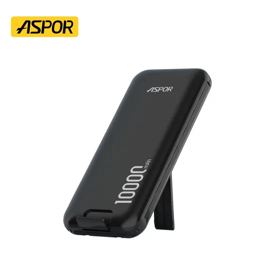 Aspor 22.5W Fast Charging Power Bank 10000mAh Power Bank Support All Versions Mobile Quick Charging Power Bank Wholesale