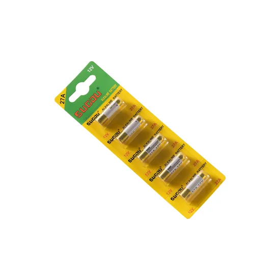 OEM Brand 12V Lr27A/27A Alkaline Battery 5-Pack for Alarm
