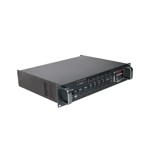 360W Mixer Power Amplifier with USB and Tuner 6 Zones