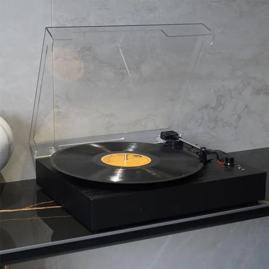R104 Ultra-Thin Cabinet Fashion Design Wholesale Custom Lp Vinyl Player Gramophone Turntable Player