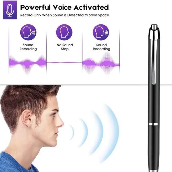 2025 New Technology Professional Manufacturing Voice Electric Recorder Pen