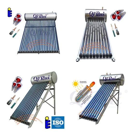 Evacuated Tube Calentador Solar Boiler Integrated Best Pressurized Geyser Direct Heating System Home Solar Energy Hot Water Heater with Copper Pipe