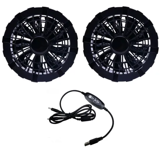 Summer Cooling Jacket Fan Clothes Fan USB Small Air Cooling Fan