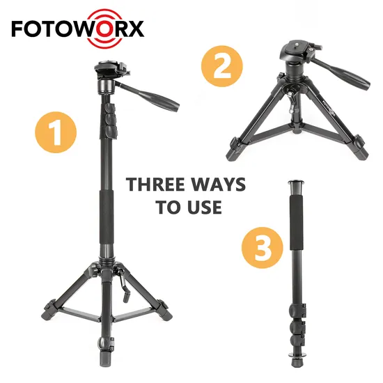Fotoworx Light Weight Camera Monopod Tripod for DSLR Camera
