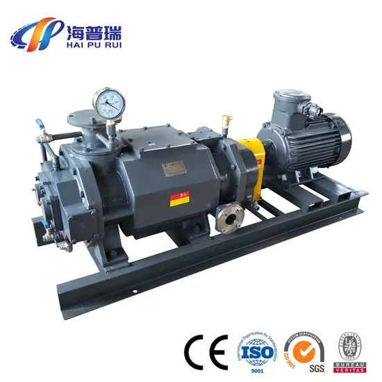 Dry Screw Pump Vacuum for Food Beverage Dairy Chemical Heavy Fuel