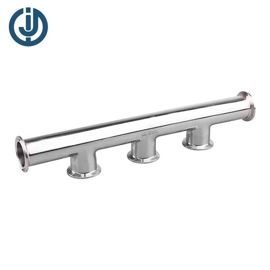 Stainless Steel Sanitary Multi Station Tank Pump Exhaust Manifold for Water Supply System (JON-1001)