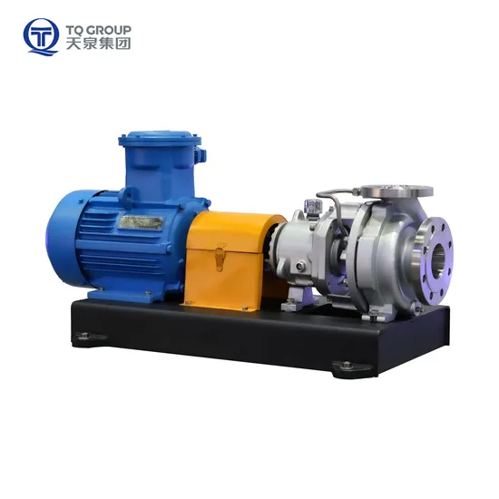 1.5 Inch Ti ISO Chemical Process Centrifugal Pump with Stainless Steel 304/316/316L for Petroleum & Oil & Gas