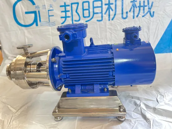 Stainless Steel High Pressure Pump