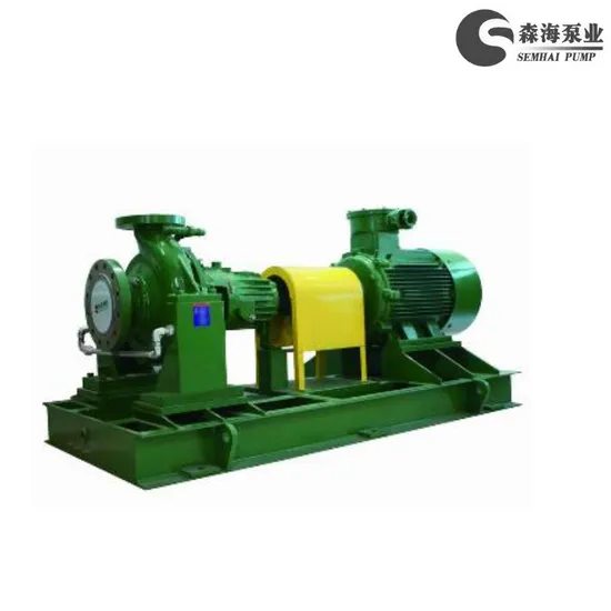API 610 Horizontal Chemical Process Petroleum Industrial Ocean Pull-Back End-Suction Centrifugal Water Pump with External Cooling System in SS304/316