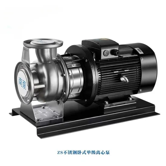 Zs Stainless Steel Horizontal Single Stage Centrifugal Industrial Electric Booster Water Pump